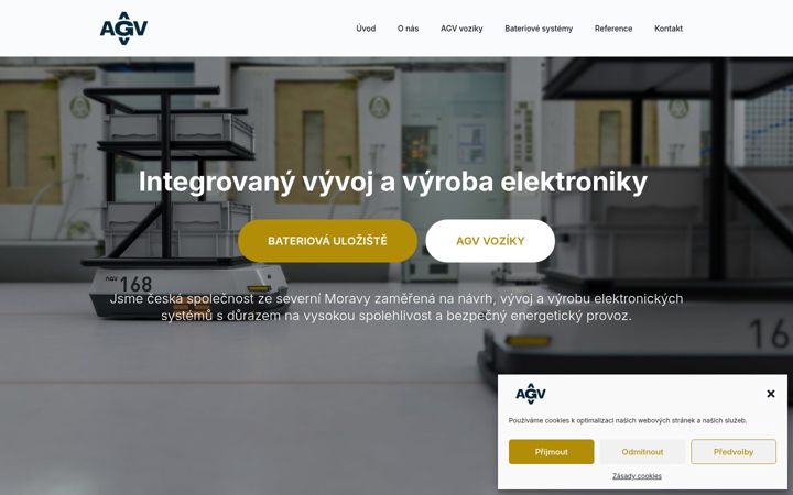 Screenshot of agvsys.cz