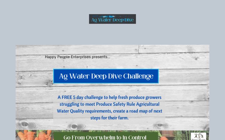 Screenshot of agwaterdeepdive.com