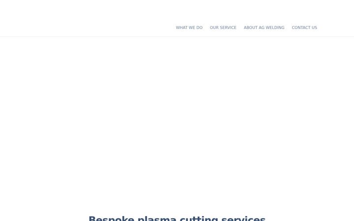 Screenshot of agweldingltd.uk