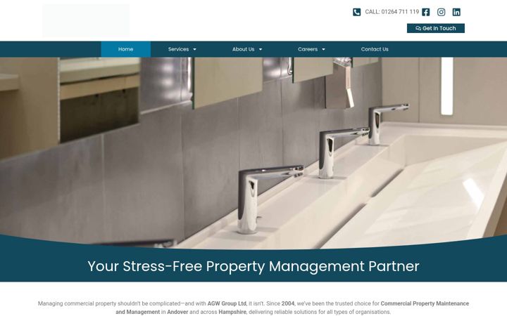 Screenshot ta' agwltd.co.uk