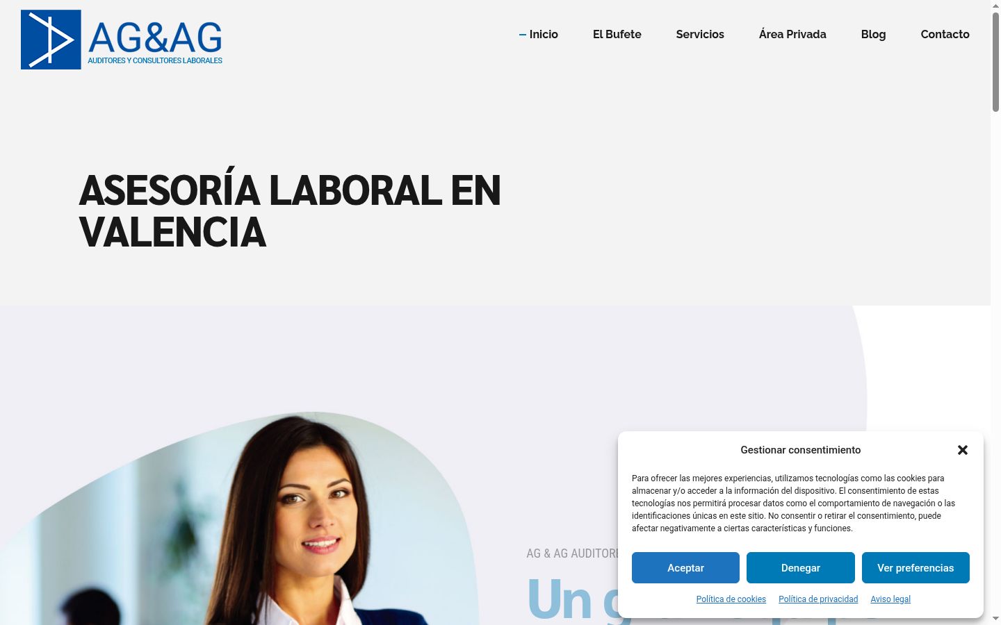 Screenshot tal-banner tal-kunsens muri qabel kwalunkwe interazzjoni