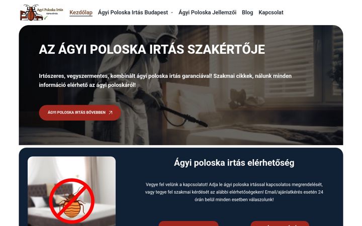 Екранна снимка на agyipoloskairtasbudapest.hu