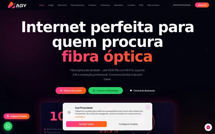 Képernyőkép: agytelecom.com.br