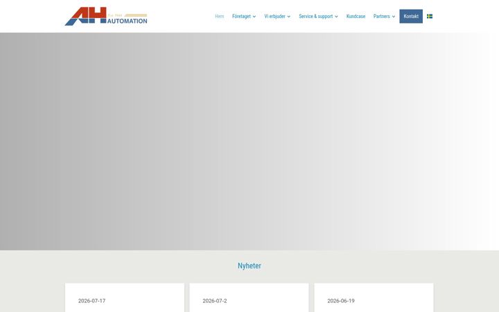 Screenshot of ah-automation.se