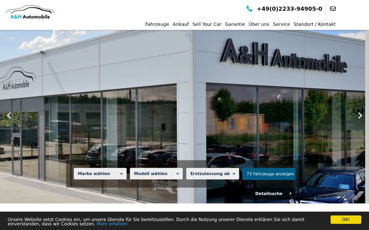 Screenshot of ah-automobile.de