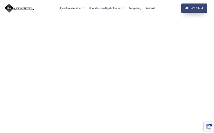 Screenshot von ah-ejendomsservice.dk