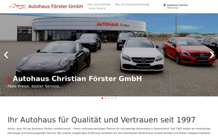 Screenshot of ah-foerster.de