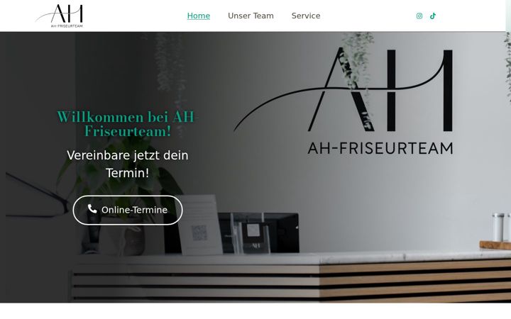 Screenshot of ah-friseurteam.de