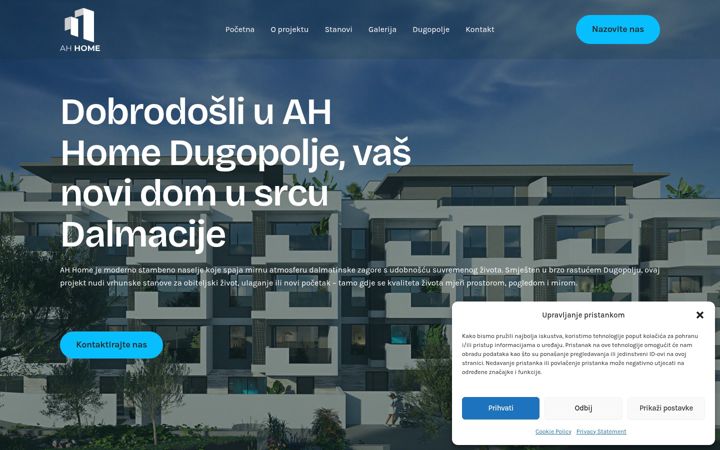 Screenshot of ah-home.eu
