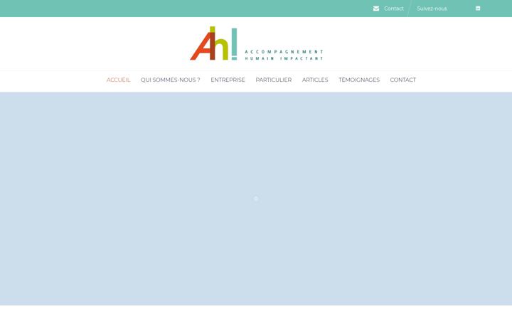 Screenshot of ah-impactant.be