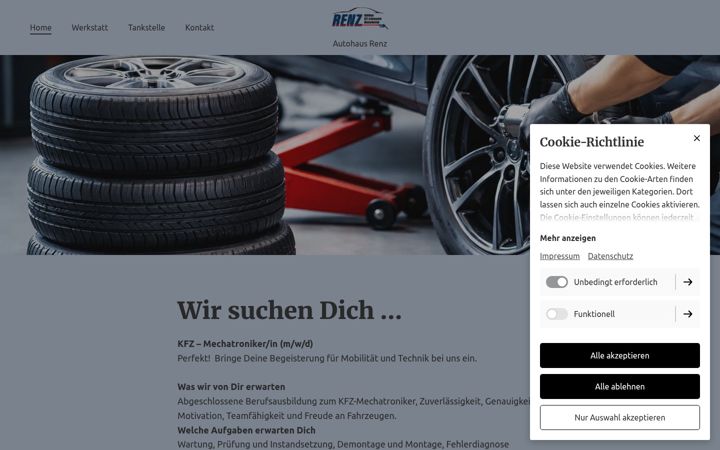 Snímek obrazovky ah-renz.de