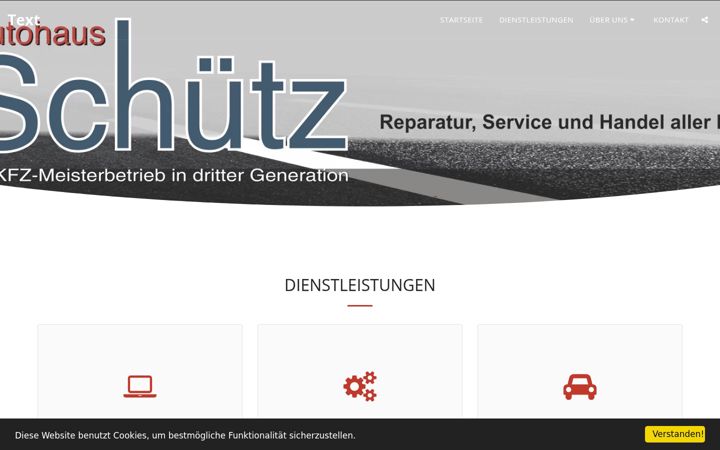 Screenshot von ah-schuetz.de