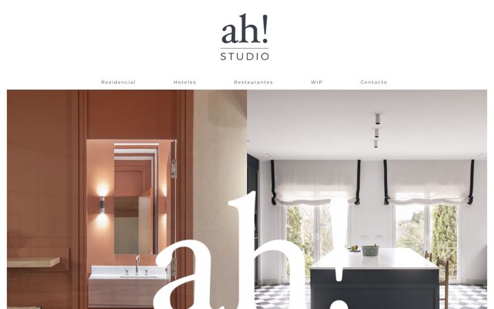 Screenshot of ah-studio.es