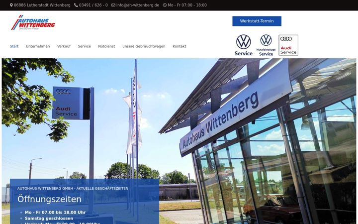 Screenshot of ah-wittenberg.de