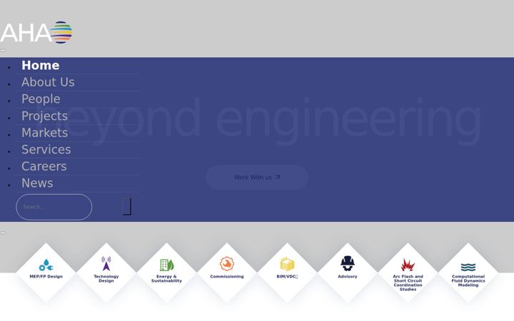 Captura de pantalla de aha-engineers.com