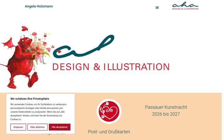 Screenshot von aha-illu.de