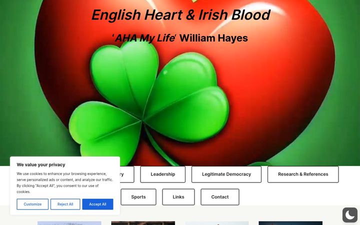 Screenshot of aha-williamhayes.co.uk