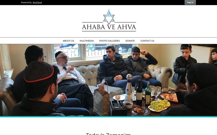 Screenshot von ahaba.org