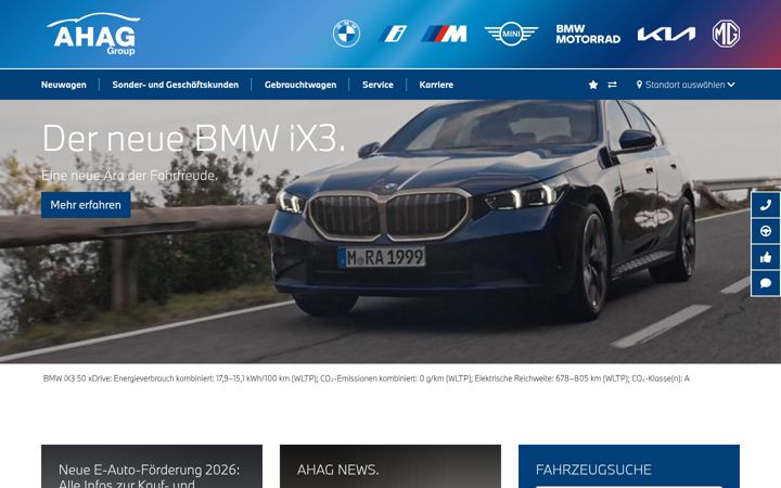 Screenshot of ahag-group.de