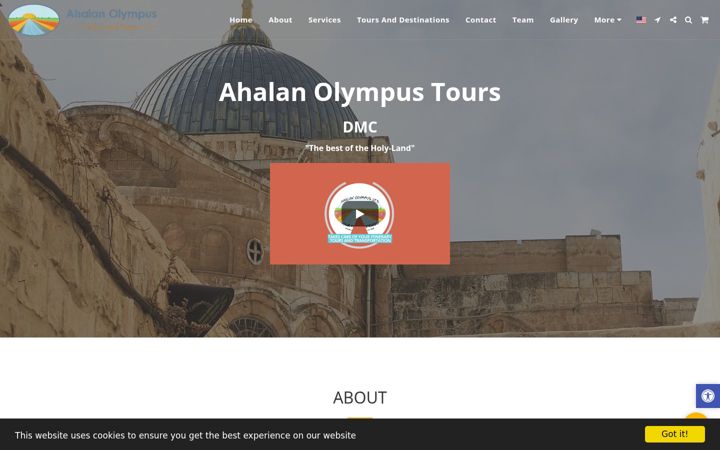 Screenshot of ahalan.net
