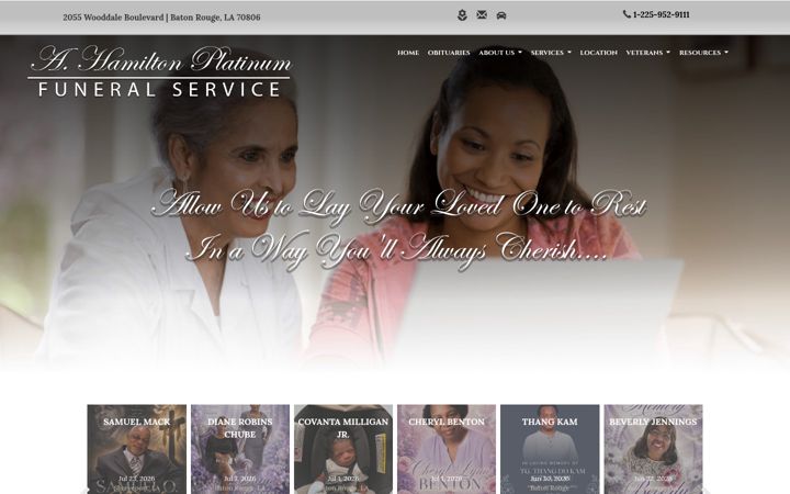 Captura de pantalla de ahamiltonplatinumfs.com