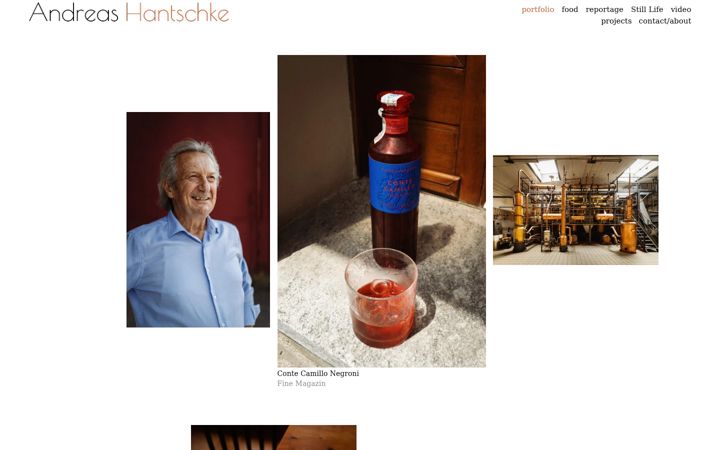 Screenshot of ahantschke.de