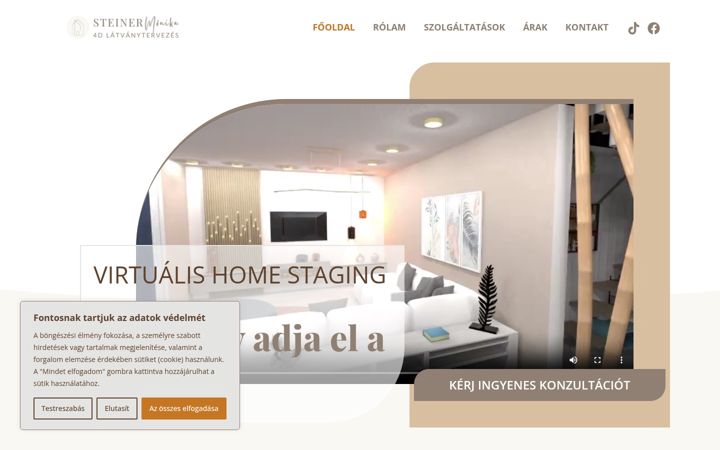 Screenshot of ahava4d.com
