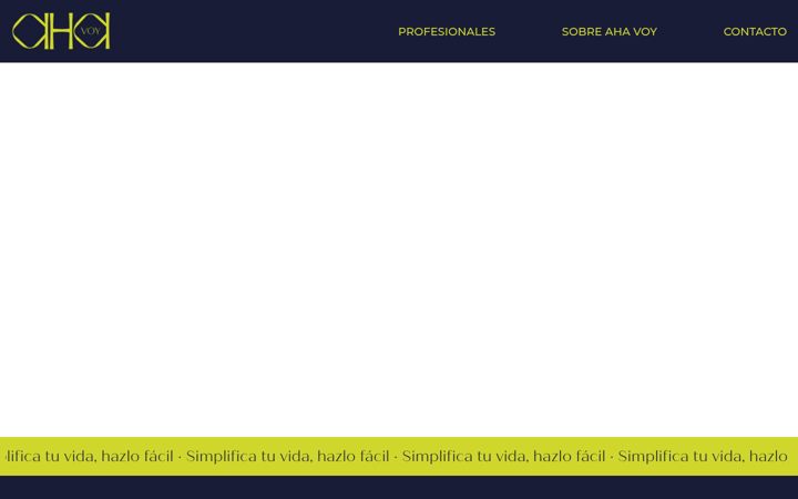 Snímek obrazovky ahavoy.com