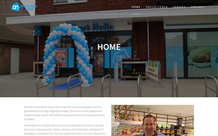 Screenshot of ahbavel.nl
