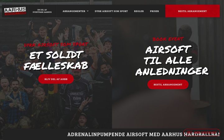 Screenshot of ahbb.dk