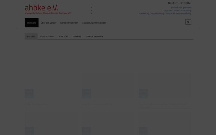 Screenshot of ahbke.de
