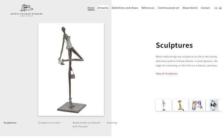 Screenshot of ahbkunst.nl