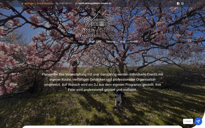 Screenshot van ahburs-schuene.de