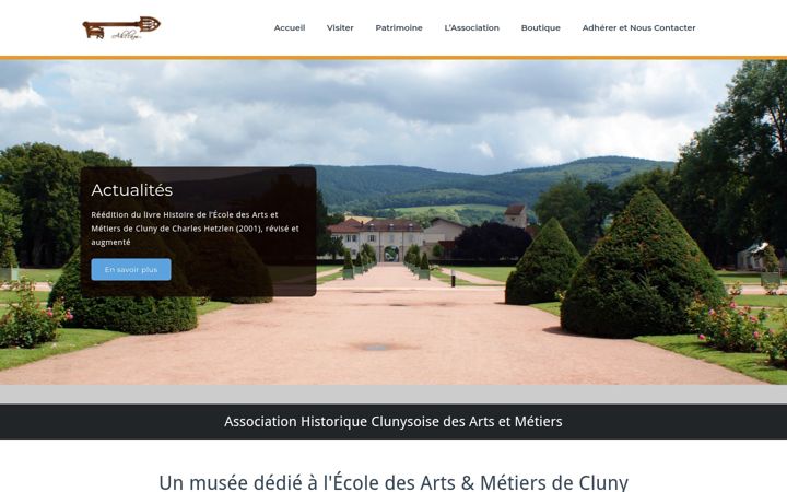 Screenshot van ahclam.org