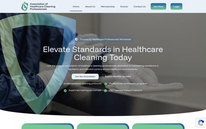 Screenshot of ahcp.co.uk