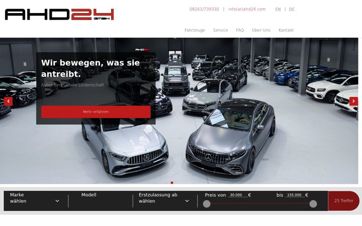 Screenshot of ahd24.com