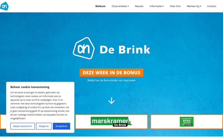 Ekrano kopija ahdebrink.nl