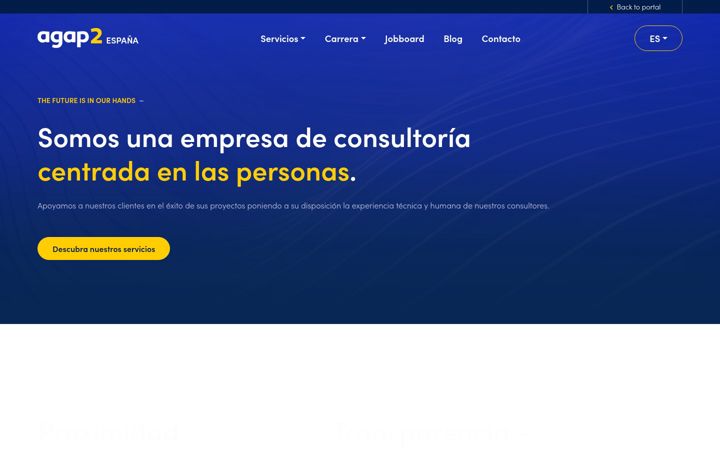 Screenshot of aheadtechnology.es