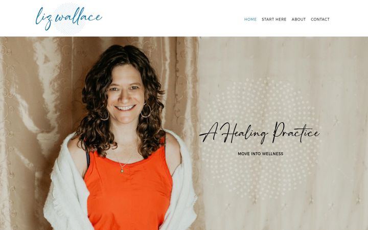 Skjermbilde av ahealingpractice.net