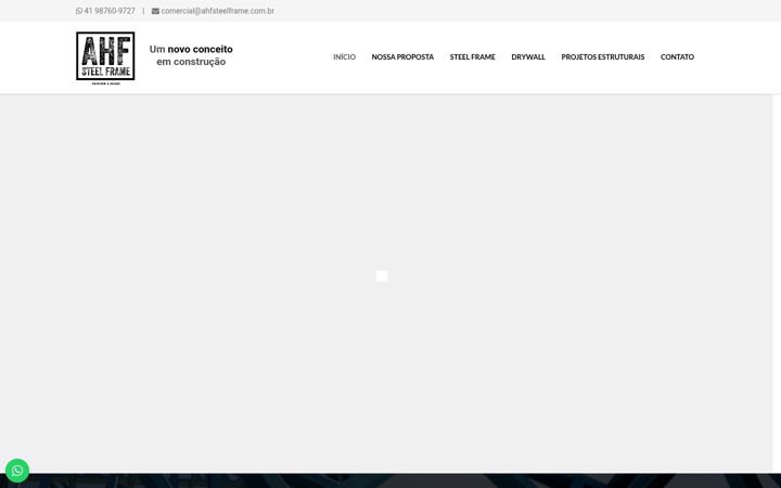 Screenshot van ahfsteelframe.com.br