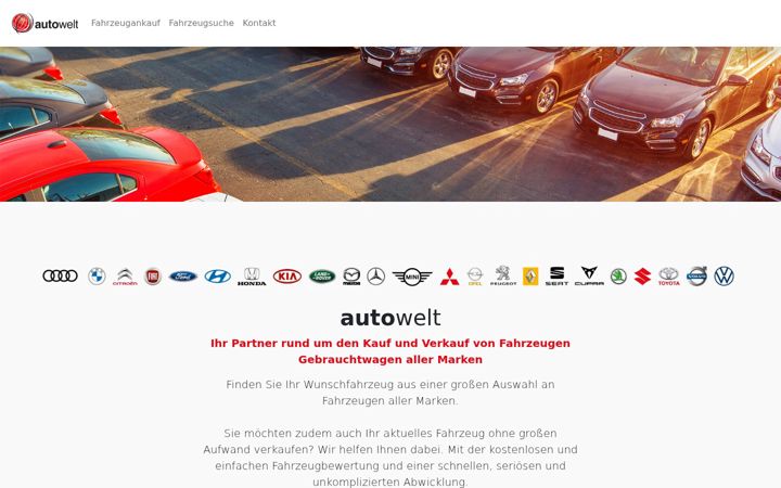 Skærmbillede af ahg-autowelt.de