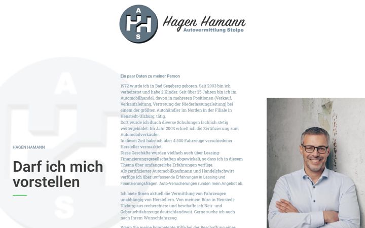 Screenshot of ahhstolpe.de