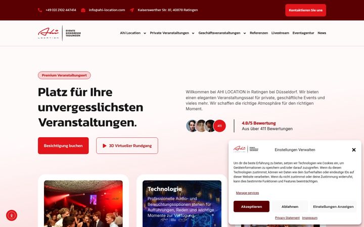 Képernyőkép: ahi-location.com