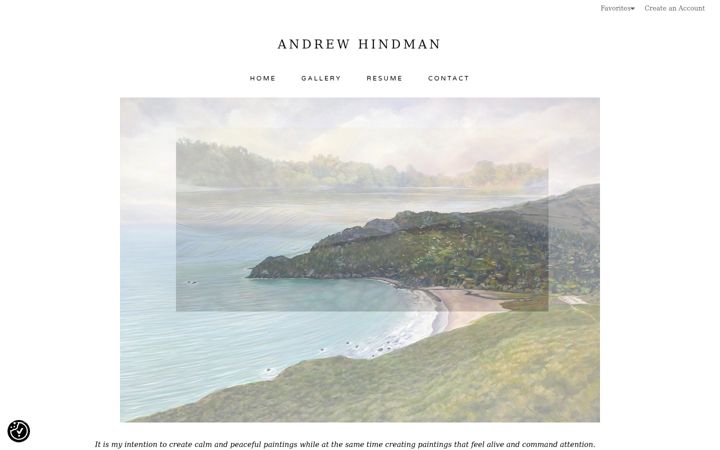 Screenshot of ahindman.com