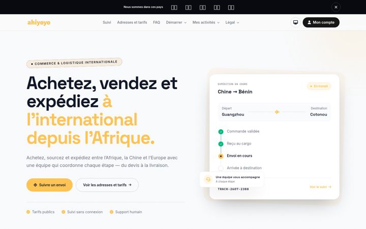 Screenshot of ahiyoyo.com