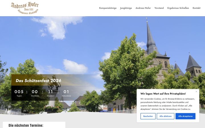 Screenshot von ahk-ratingen.de
