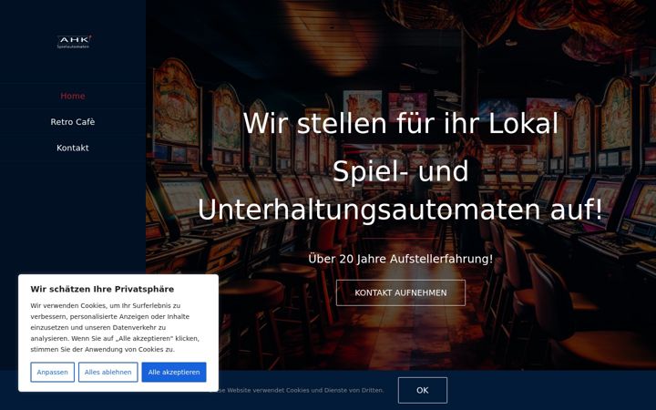 Snimka zaslona za ahk-spielautomaten.de
