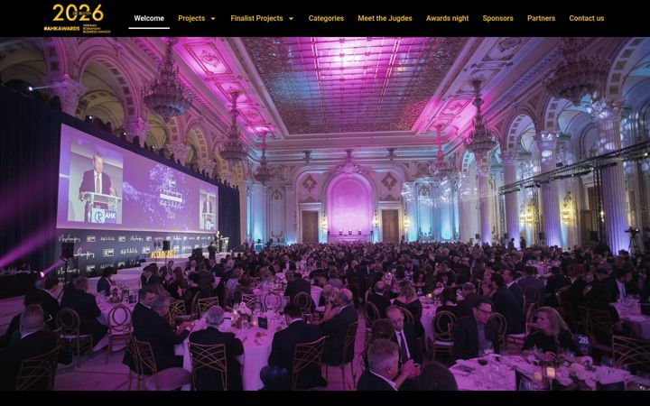 Screenshot of ahkawards.ro