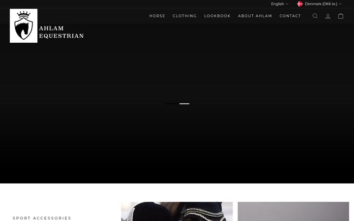 Screenshot of ahlam-equestrian.com