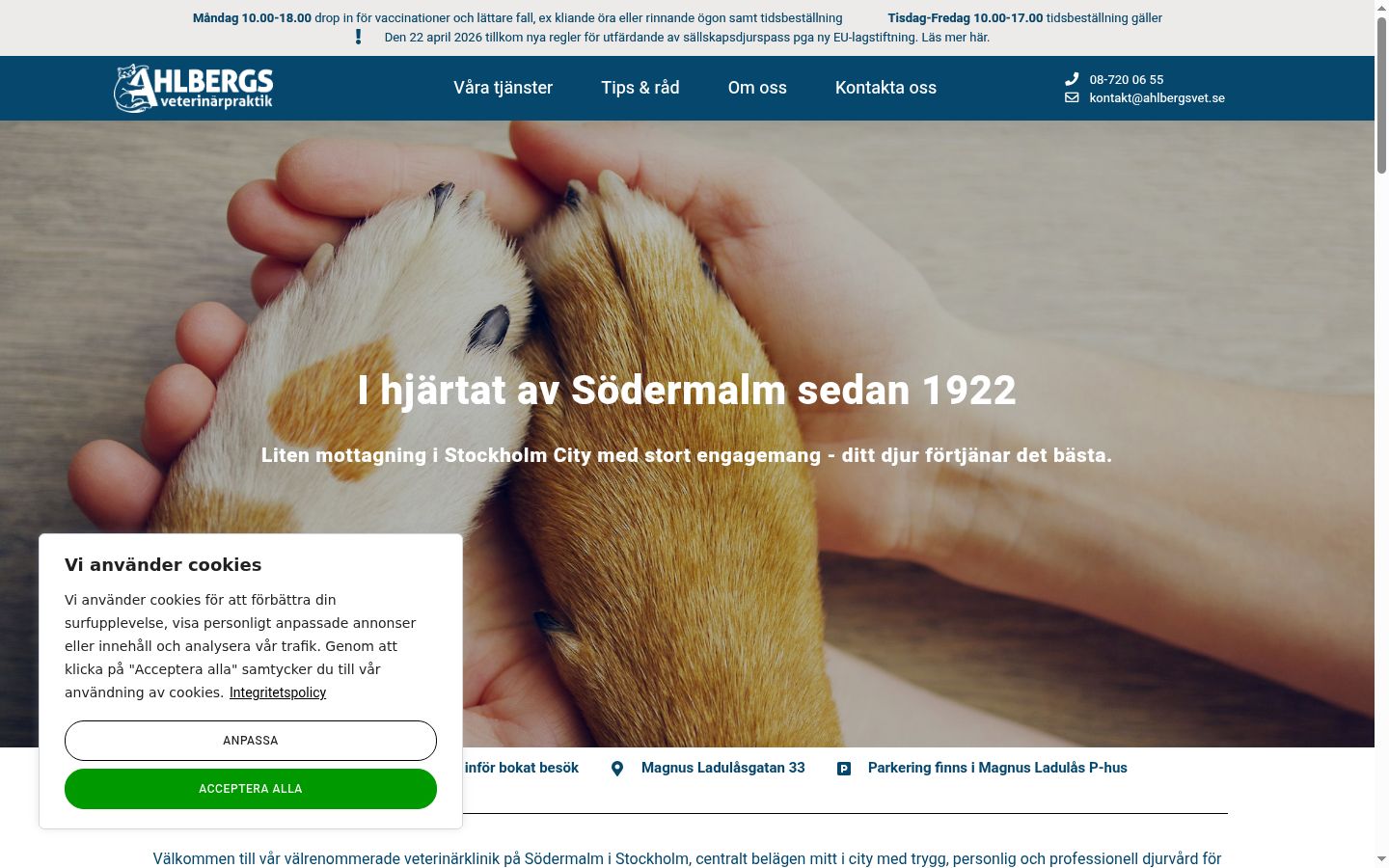 Zrzut ekranu banera zgody wyświetlanego przed jakąkolwiek interakcją